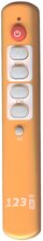 Senioren / Slechtzienden universele afstandsbediening Slim - ORANJE