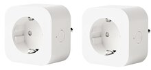 Smart Plug - Google Home en Alexa geschikt- Set van 2 stuks - Slimme stekker - Nedis