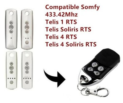 Somfy Handzender / afstandsbediening voor de Telis 1 RTS en Telis 4