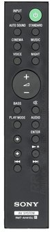 Sony RMT-AH411U afstandsbediening