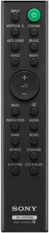Sony RMT-AH501U afstandsbediening