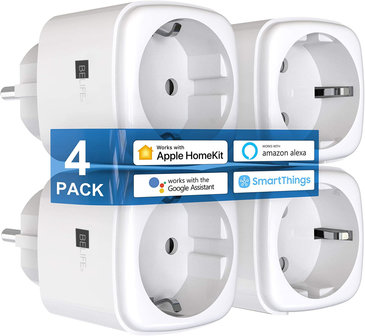 BELIFE Apple Homekit Smart Plug- 4 Pack