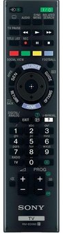 Sony RM-ED060 afstandsbediening voor alle Bravia televisie&#039;s