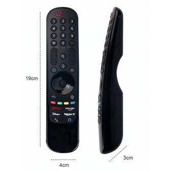 Alternatieve LG AN-MR21GA afstandsbediening met muis en spraak functie