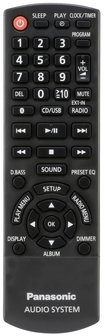 Panasonic N2QAYB001101 afstandsbediening