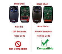 NICE FLO2R-S handzender / afstandsbediening ook geschikt voor FLO1R-S | FLO2R-S | FLO4R-S | ON1 | ON2 | ON4 | ON1E | ON2E | ON4E | FLO1RE | FLO2RE | FLO4RE | Very VR | INITI (all kleuren))
