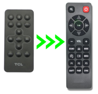 Alternatieve TCL TS5010 afstandsbediening