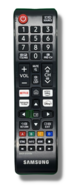 Samsung Smart TV afstandsbediening met onder ander Disney en Netflix toets