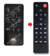 OK. OCS100BT-B Soundbar afstandsbediening
