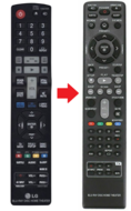 LG AKB73775619 afstandsbediening