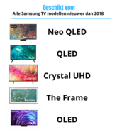 Universele Samsung One Remote afstandsbediening - Met spraakbesturing en 9 snel toetsen