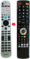 Panasonic N2QBYA000079 afstandsbediening 