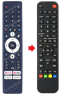 Alternatieve Cecotec TV afstandsbediening 