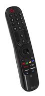 LG Magic Remote MR21GC - Afstandsbediening - Zwart - ingebouwde microfoon - Hotkeys