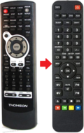 Thomson DVD120H afstandsbediening 
