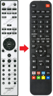 Alternatieve Onkyo RC-849S afstandsbediening