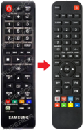 Vervangende Samsung AH59-02530A afstandsbediening