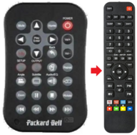 Afstandsbediening geschikt voor PACKARD BELL PACKARD
