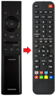 Afstandsbediening geschikt voor SAMSUNG HW-C450/ZX | HW-C460G/ZG | HW-C470
