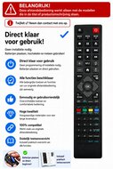 Vervangende afstandsbediening voor AGFA Photo DV 18910R