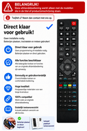 Vervangende afstandsbediening voor Micromaxx MSN 5002 2463