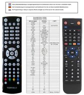 Topfield SRP-2401CI+ afstandsbediening