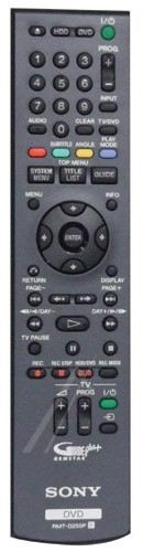Sony RMT-D250P afstandsbediening