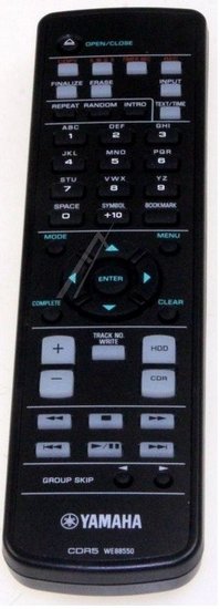 Originele Yamaha CDR5 WE88550 afstandsbediening