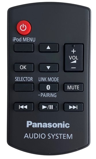 Panasonic RAK-SC989ZM afstandsbediening