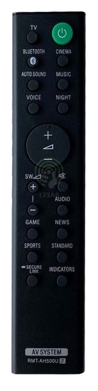 Alternatieve Sony RMT-AH500U afstandsbediening