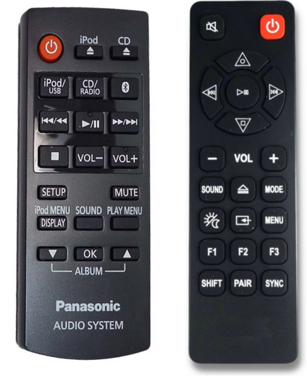 Alternatieve Panasonic N2QAYC000081 afstandsbediening