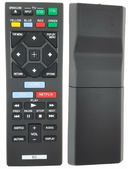Alternatieve Sony RMT-VB500E afstandsbediening - Geschikt voor : UBP-X500