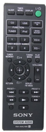 Sony RM-AMU184 afstandsbediening