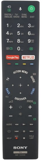 Sony RMF-TX200E afstandsbediening