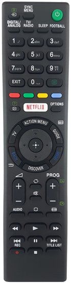 Alternatieve Sony RMT-TX102D afstandsbediening