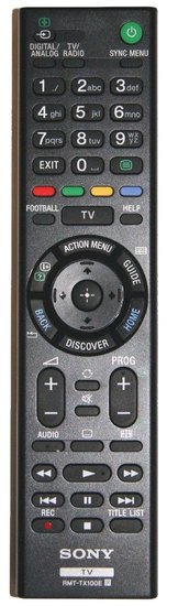 Sony RMT-TX100E afstandsbediening
